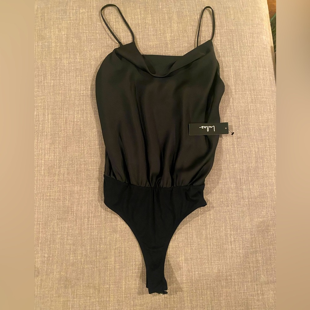 Lulu’s cowl neck body suit. NWT